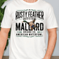 Rusty Feather Outfitters Mallard Graphic T-Shirt