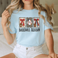Coquette Baseball Season Graphic T-Shirt