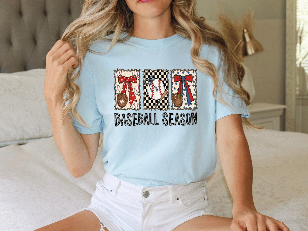 Coquette Baseball Season Graphic T-Shirt