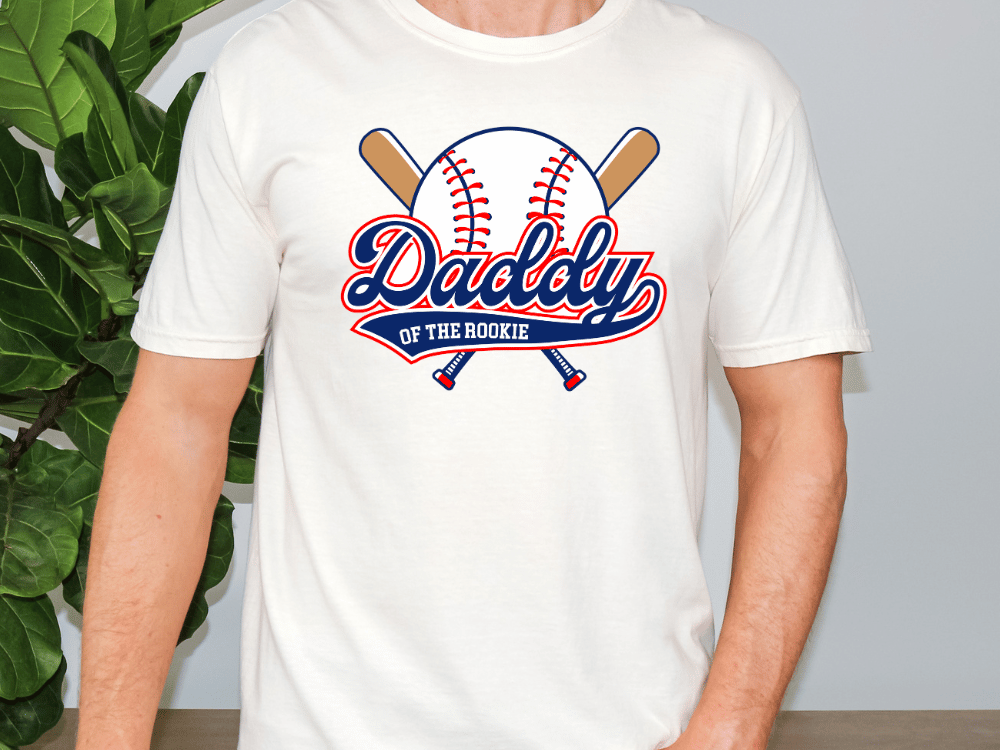 Rookie Of The Year Baseball Birthday Names Graphic T-Shirt