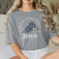 He's On A Work Tip With Jesus Graphic T-Shirt