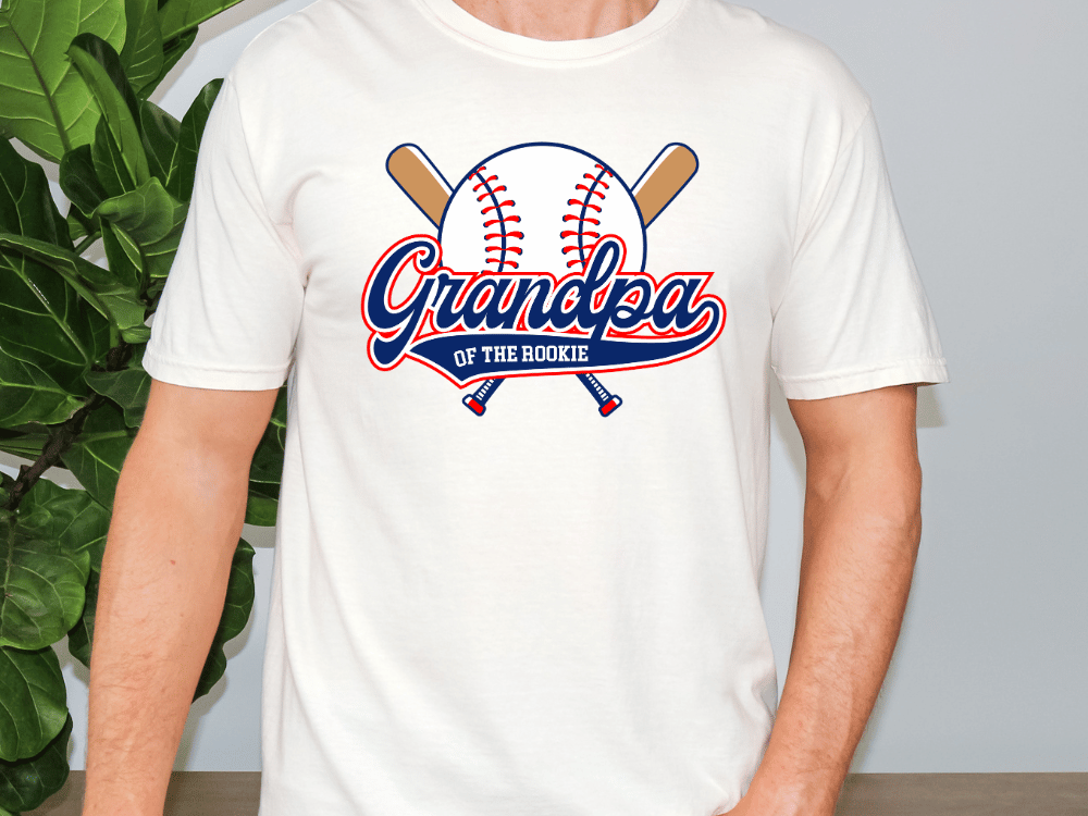 Rookie Of The Year Baseball Birthday Names Graphic T-Shirt