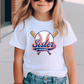 Rookie Of The Year Baseball Birthday Names Graphic T-Shirt