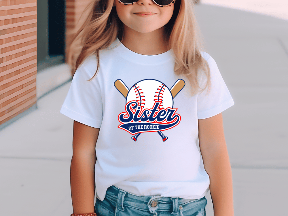 Rookie Of The Year Baseball Birthday Names Graphic T-Shirt