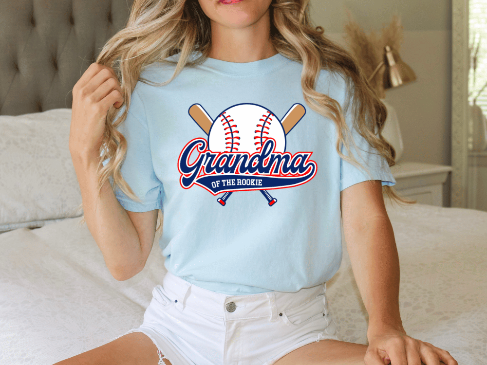 Rookie Of The Year Baseball Birthday Names Graphic T-Shirt