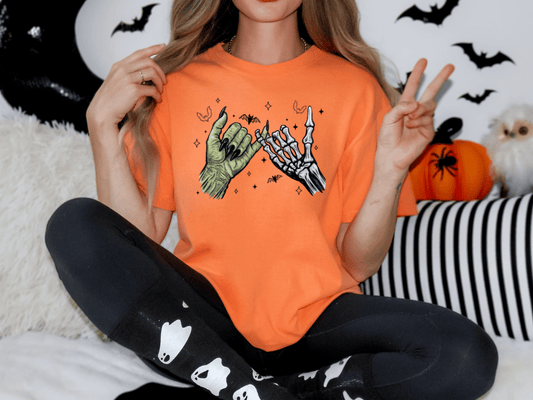 Halloween Pinky Promise Graphic T-Shirt