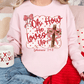 Oh How He Loves Us Ephesians 2:4-8 Valentine's Day Graphic T-Shirt