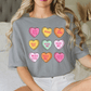 Valentine's Day Conversation Hearts Candy Groovy Retro Graphic T-Shirt