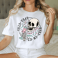 This Year is my Year Party Skeleton Head Champagne Glass Retro Happy New Years Party  Graphic T-Shirt