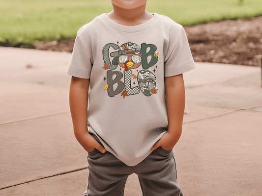 Boys Gobble Gobble Graphic T-Shirt