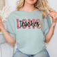 LCMS Colorful Streak Occupation Graphic T-Shirt