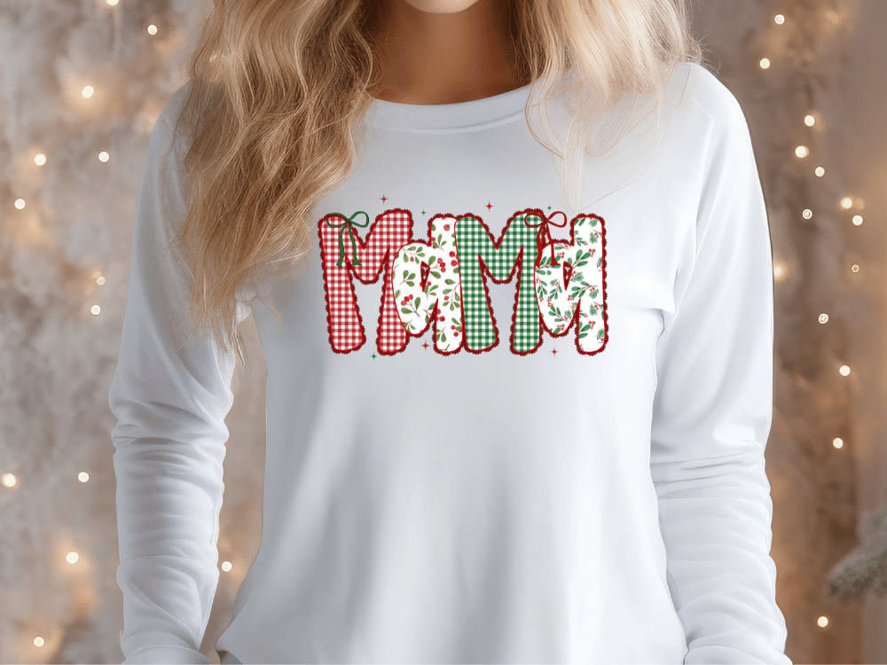 Lace Coquette Christmas Names Graphic T-Shirt