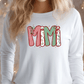 Lace Coquette Christmas Names Graphic T-Shirt