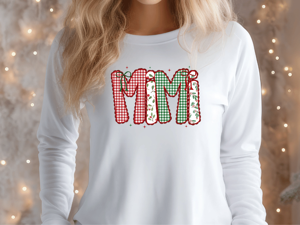 Lace Coquette Christmas Names Graphic T-Shirt