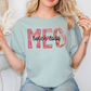 MES Colorful Streak Occupation Graphic T-Shirt