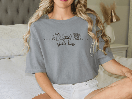 Game Day Basketball Graphic T-Shirt