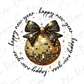 Happy New Year Gold Black Disco Coquette Ball Graphic T-Shirt
