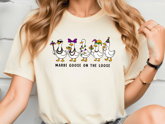 Mardi Goose On The Loose Graphic T-Shirt