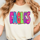 Eagles School Team Mascot Spirit Graphic T-Shirt
