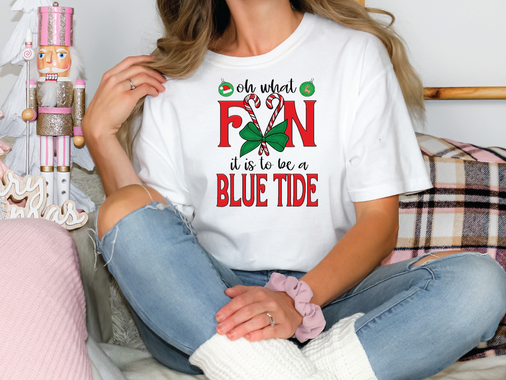Oh What Fun It Is To Be a Blue Tide Graphic T-Shirt
