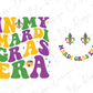 In My Mardi Gras Era (Back/Pocket) Combo Graphic T-Shirt