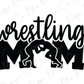 Wrestling Mom Graphic T-Shirt