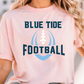 Blue Tide Football Graphic T-Shirt