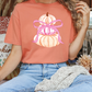 Stacked Fall Watercolor Pumpkins Graphic T-Shirt