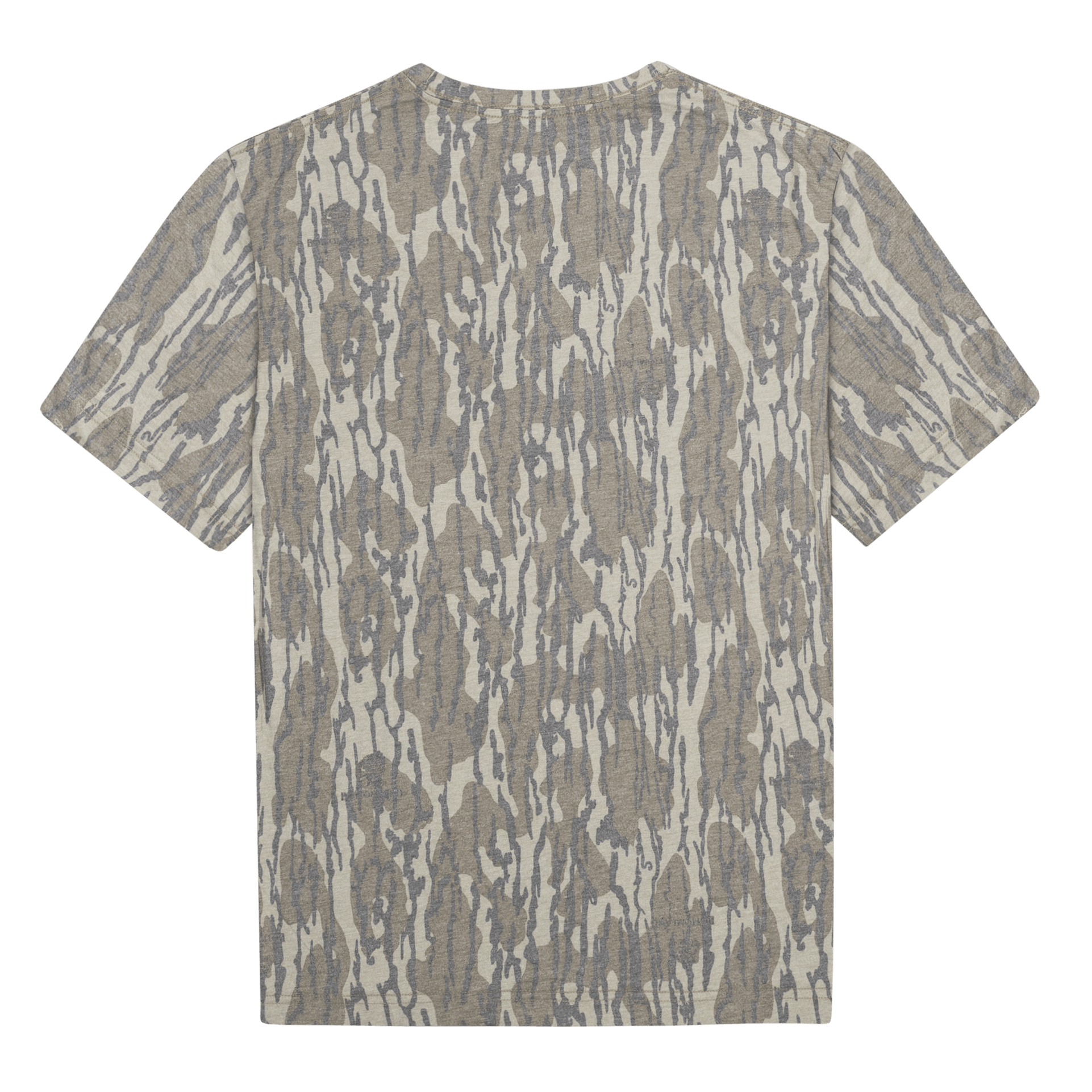 Mossy Oak Original Bottomland blank tee, back view