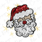 Rhinestone Glitter Santa Graphic T-Shirt