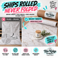 Backdrops ship rolled in a tube, never folded, so they arrive without creases