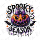 Spooky Season Pumpkin Graphic T-Shirt