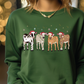 Christmas Cows Graphic T-Shirt