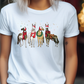 Christmas Horses Graphic T-Shirt