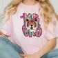 Colorful Streak Tigers Graphic T-Shirt