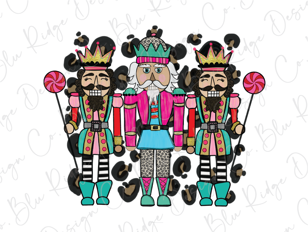 Leopard Nutcrackers Graphic T-Shirt