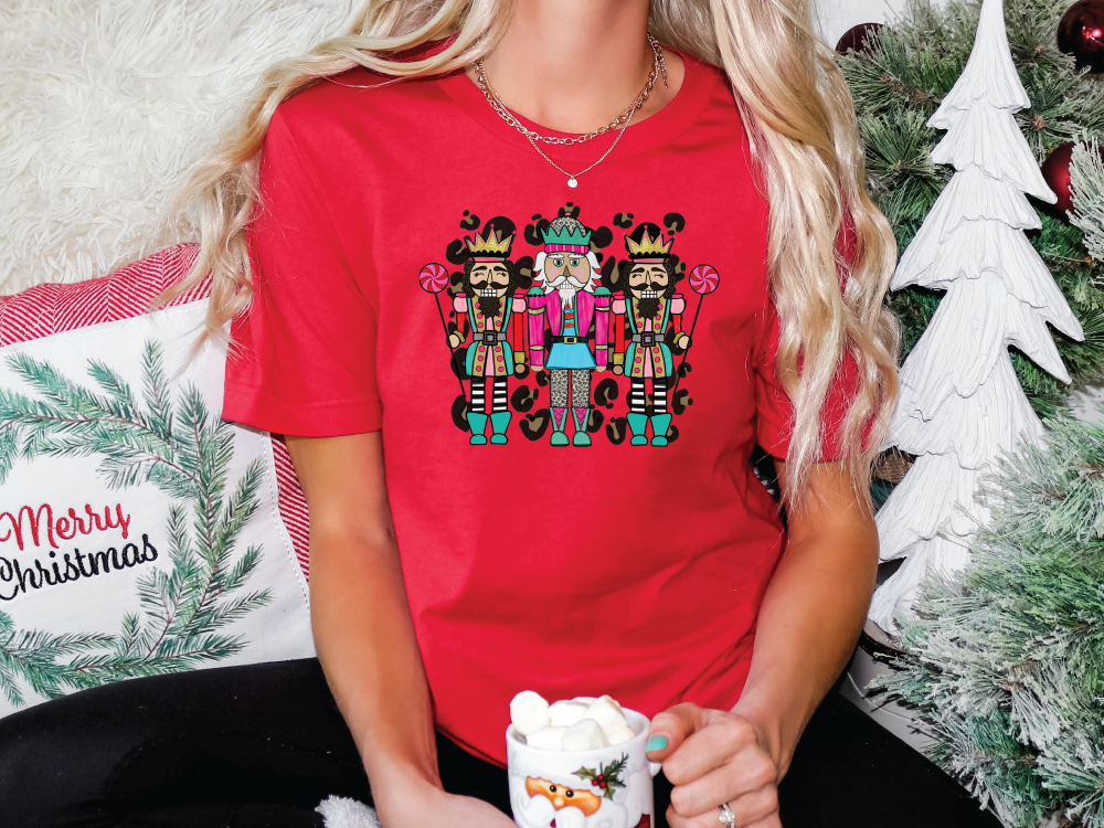 Leopard Nutcrackers Graphic T-Shirt