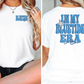 In My Blue Tide Era (Back/Pocket Combo) Graphic T-Shirt