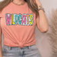 Wildcats Colorful Dalmatian Graphic T-Shirt