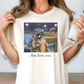 I Live Here Now Racoon Ballfield Baseball Mama Graphic T-Shirt