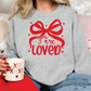 You are so Loved Coquette Valentines Day Graphic T-Shirt