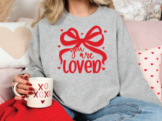 You are so Loved Coquette Valentines Day Graphic T-Shirt