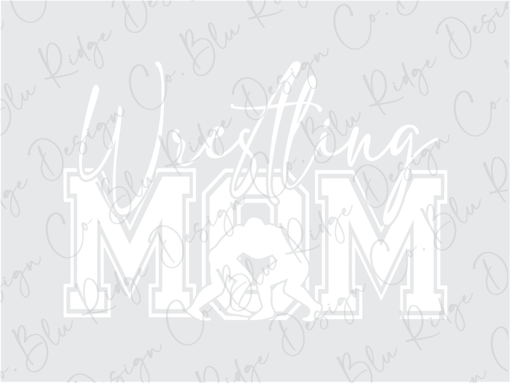 a picture of a mom's name on a gray background