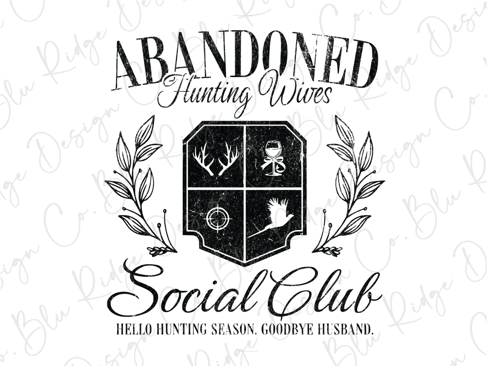 a black and white logo for a social club