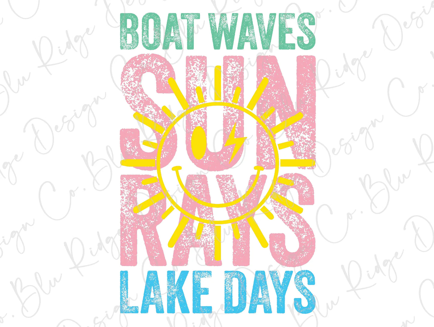 a boat waves sun rays and lake days