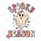 Spooky Season Cute Ghost Design Graphic T-Shirt