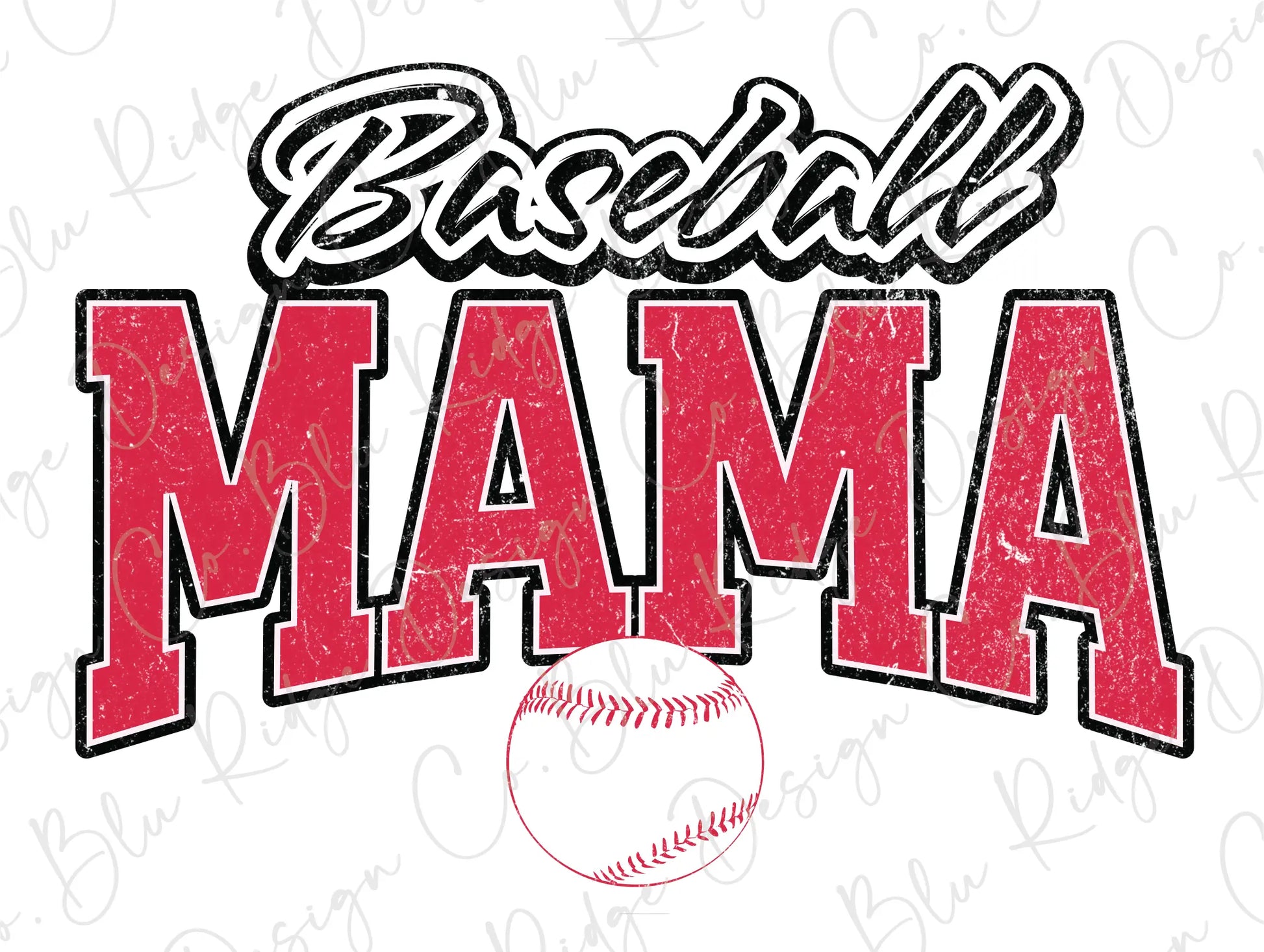 a baseball with the words baseball mama on it