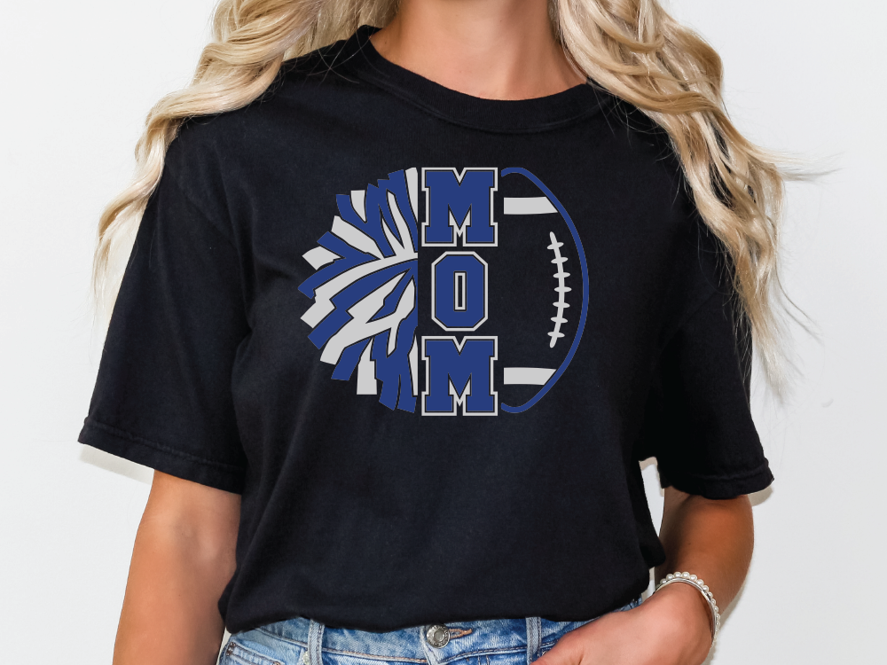 Cheer and Football Mom Direct To Film (DTF) Transfer - Blu Ridge – Blu ...