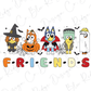 a group of cartoon characters that say friends