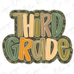 the word third grade is made up of letters